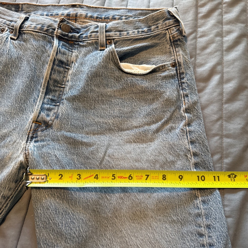 Levi Strauss 591 Blue jeans 35x34 - Picture 5 of 6